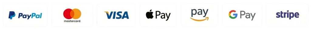 Payments options available during checkouts
