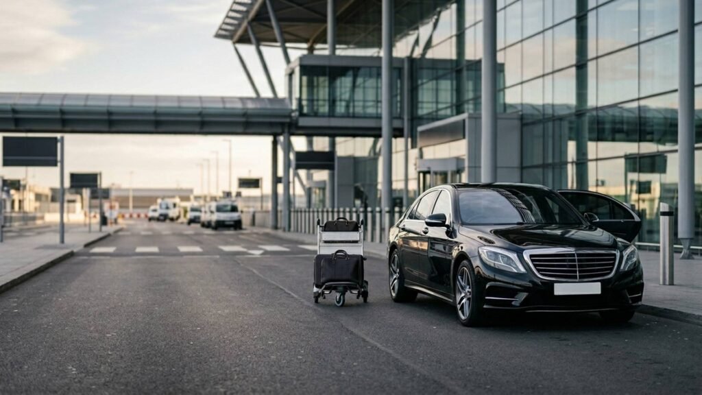 airport transfer hero image for landing page